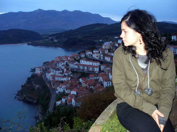 Pueblo de Lastres desde su mirador