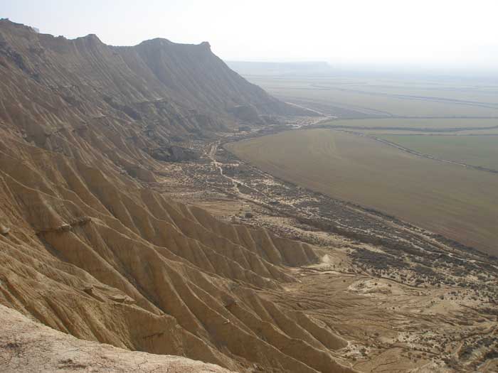 Vistas desde media ladera de la subida a Piskerra