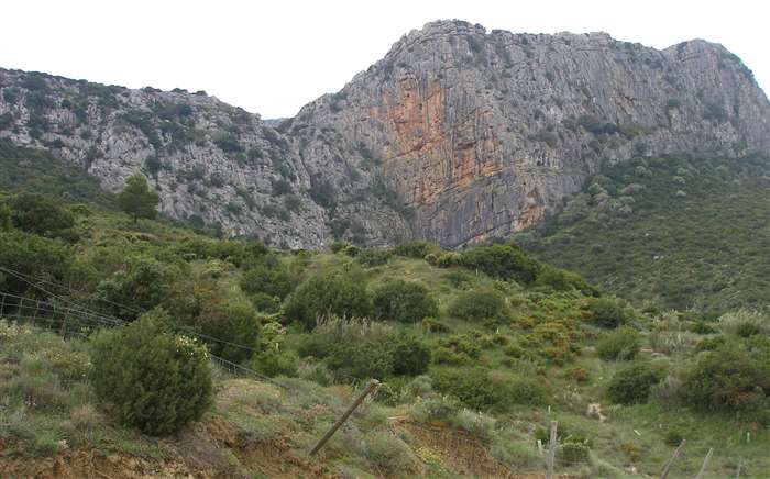 El barranco desde el coche