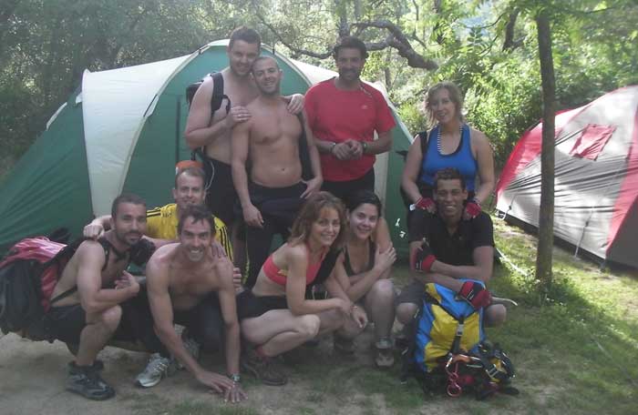 De vuelta en el camping