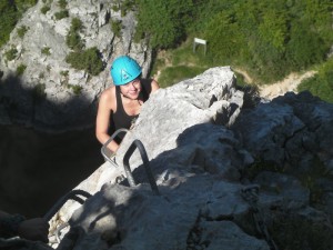 Ferrata del Espolón de la Virgen de Rodellar