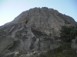 Vía Ezequiel en el Pico de la Miel