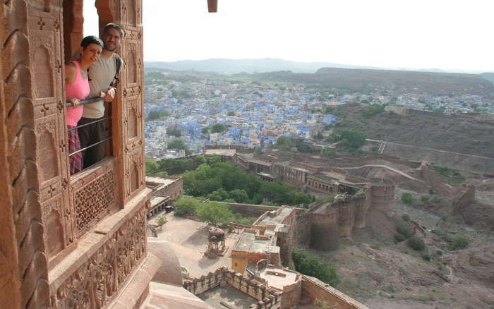 Jodhpur desde el fuerte de Mehrangarh