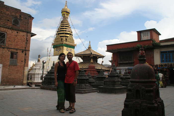 Pagoda del templo de los monos