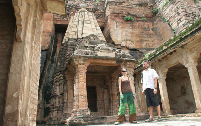 Pequeño templo a la entrada al fuerte