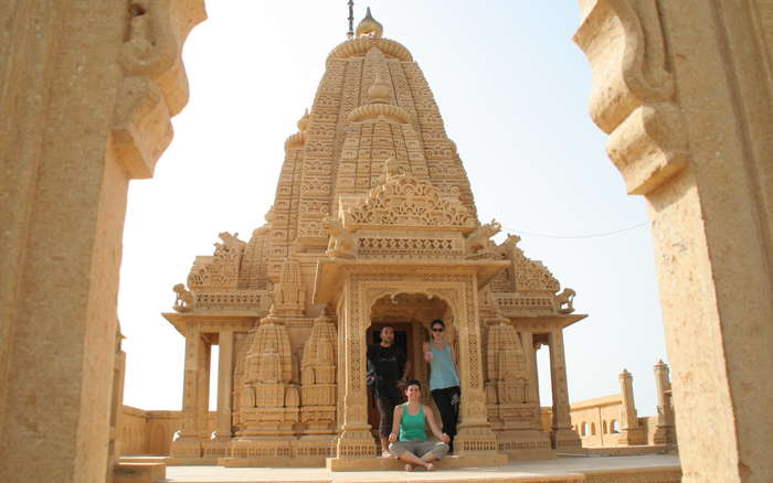 Templo cercano a Jaisalmer