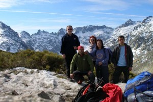 Por Gredos con la familia