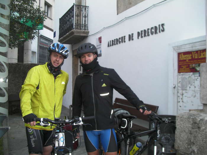 Albergue en Palas del Rey a la mañana siguiente