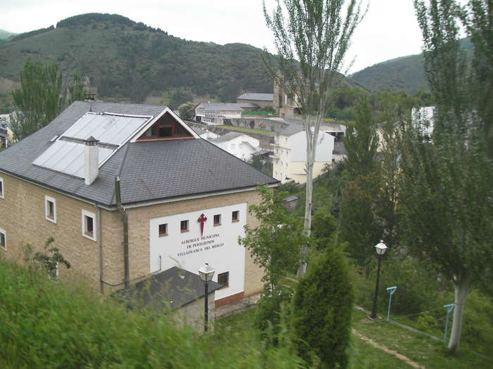 Llegando a Villafranca del Bierzo