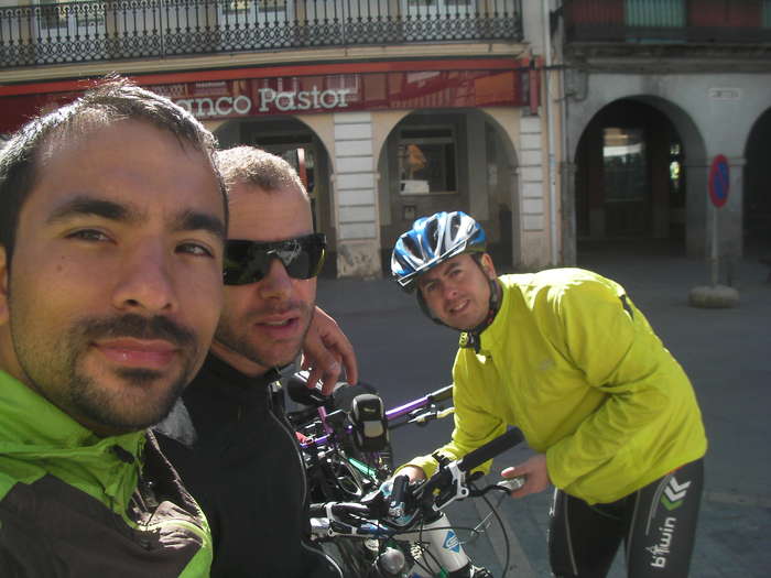 Parada en Villafranca del Bierzo para desayunar